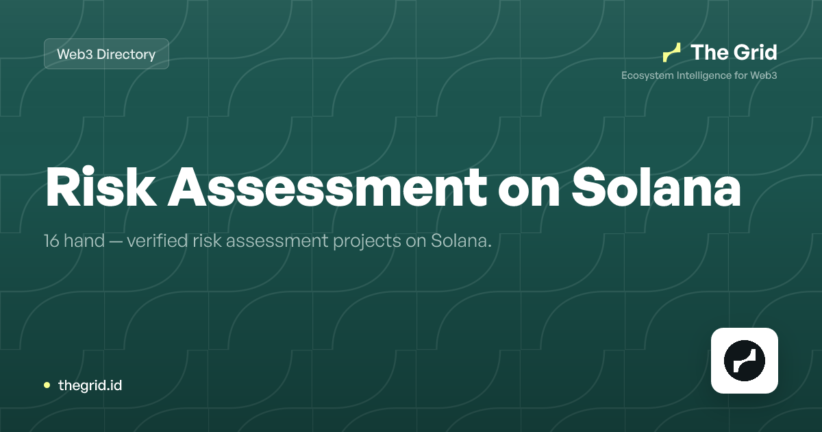 Change Risk Logo Top Solana Risk Assessment Projects (2026) – 16 Curated Projects | The Grid