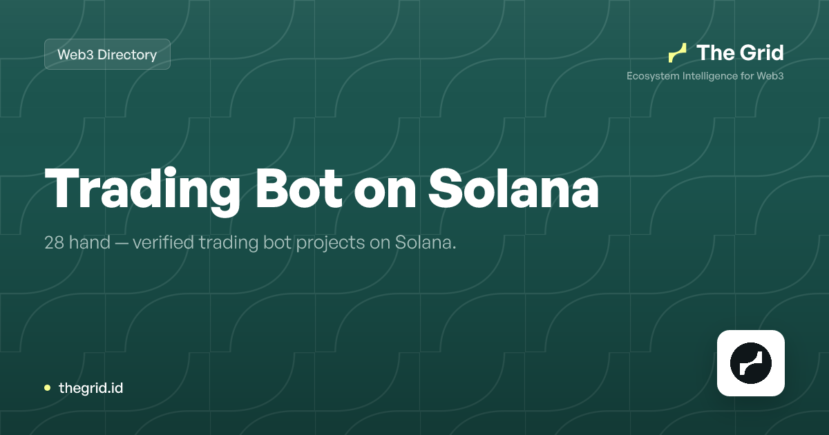 Gantry Bot Top Solana Trading Bot Projects (2026) – 28 Curated Projects | The Grid